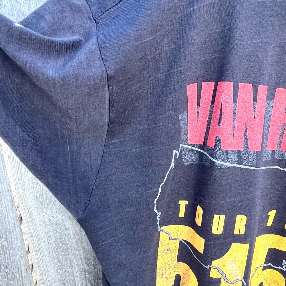 *Vintage 1986 Van Halen 5150 Tour T-shirt Size L - Picture 7 of 9